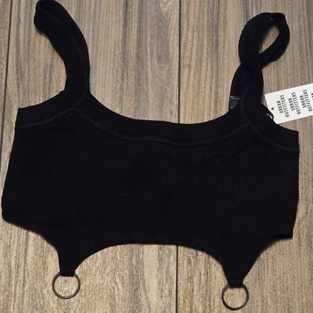 NWT Urban Outfitters Out from Under Cami Crop Chest Top Size XL Buckles NEW